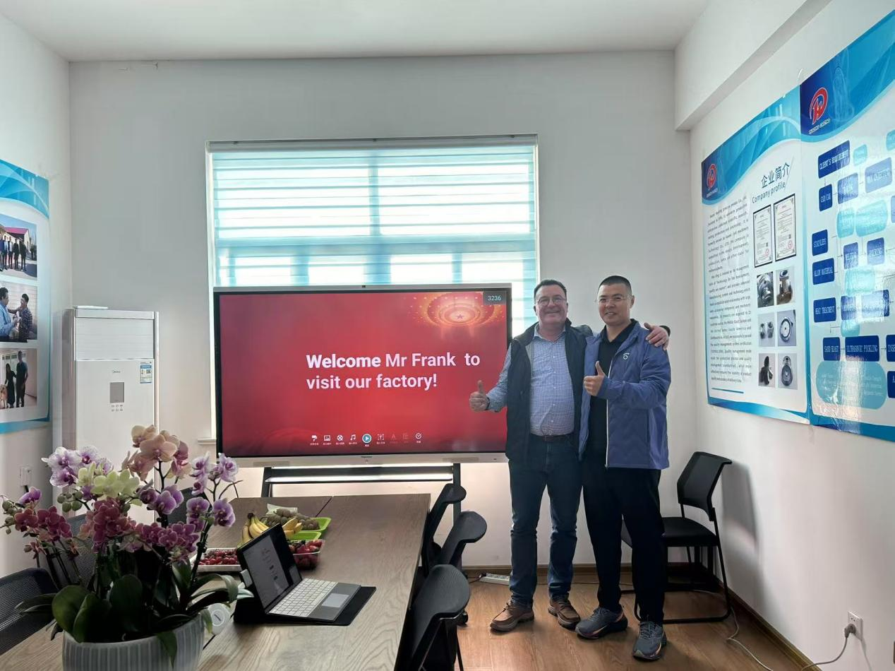 বেলজিয়ামের গ্রাহক দু'বার কারখানাটি পরিদর্শন করেছেন